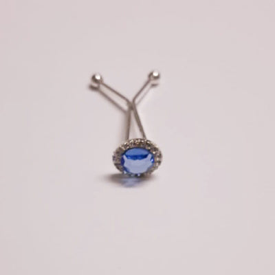 Blue lobe pin